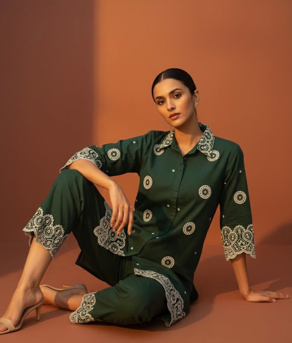 Co-ord Set Green