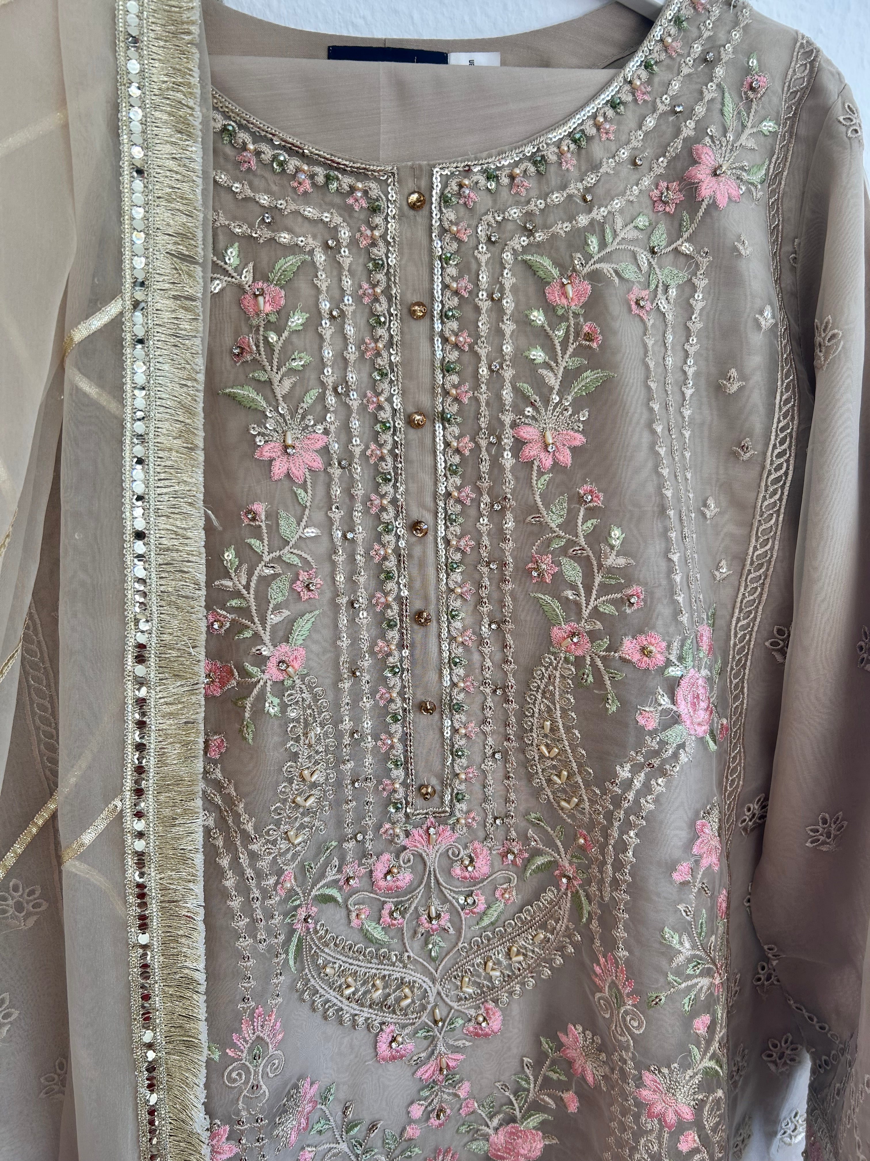 3 Piece Organza Skin