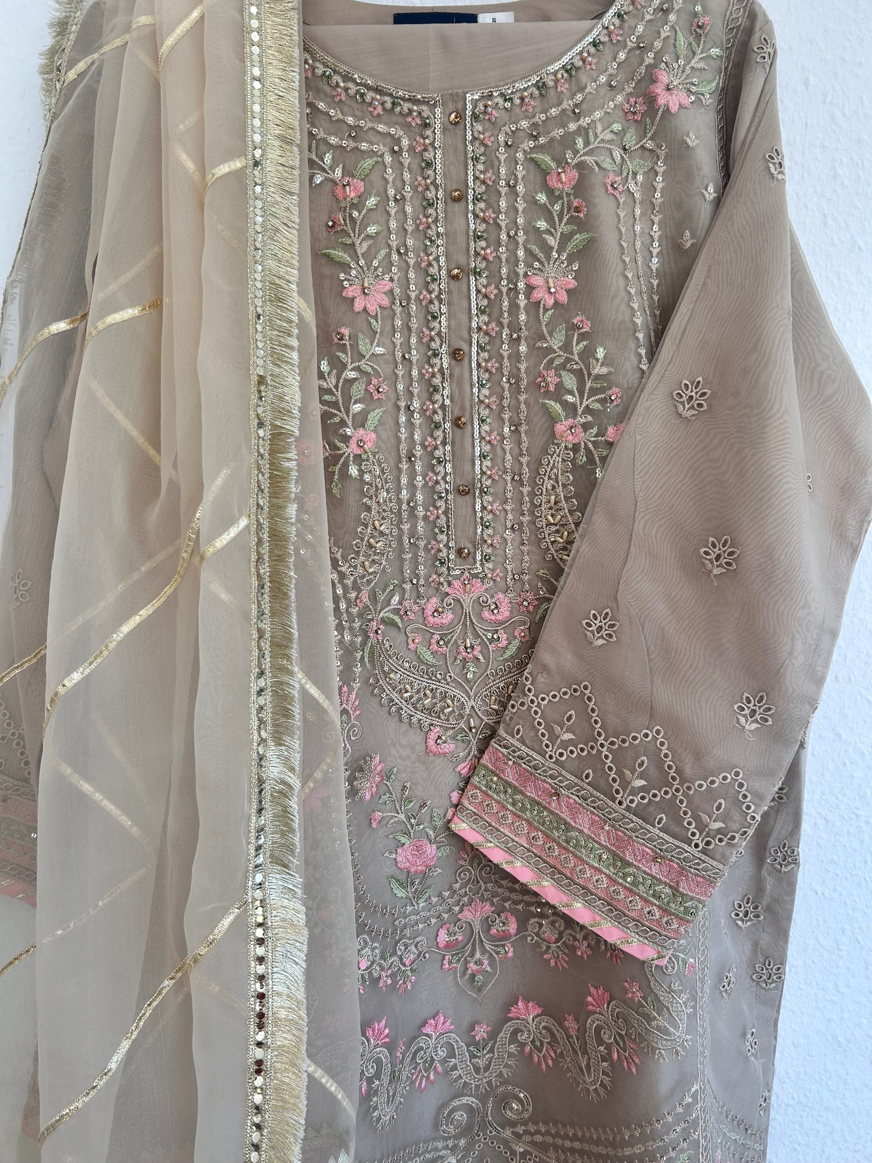 3 Piece Organza Skin