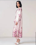 2 piece silk kaftan Lilac