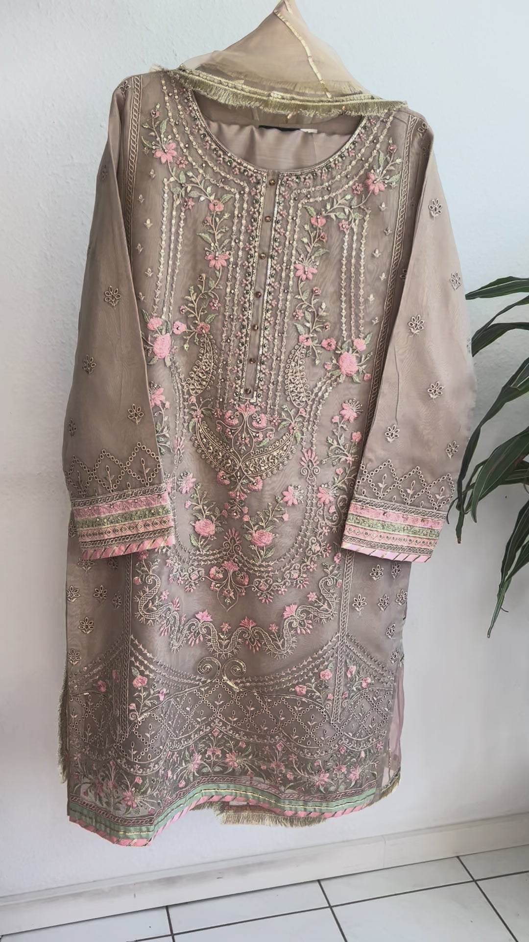 3 Piece Organza Skin